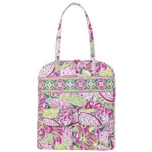 Vera Bradley Long Tote Bag Purse Pinwheel Pink Roomy Compartments
