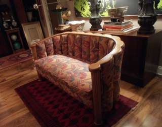 ROSELLO Menusiers en Sieges Paris French Art Deco settee sofa *REDUCED 