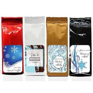   Winter Theme Soft Pack Coffee Wedding Favors