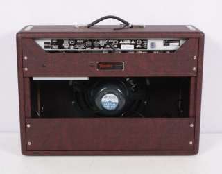 Fender LE 65 Deluxe Reverb 22W 1x12 Tube Guitar Amp Wine Red 