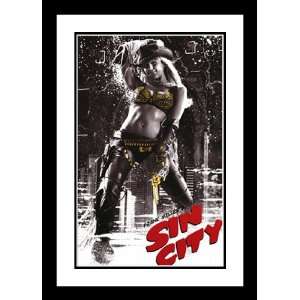 Sin City 20x26 Framed and Double Matted Movie Poster   Style K   2005