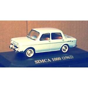  1/43 1962 Simca 1000 passenger Car   RARE model import 