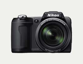 Nikon Coolpix L110 Digital SLR Camera 12MP 3 LCD 15xZoom 28mm Wide 