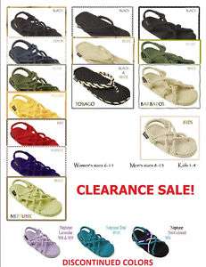 Gurkee’s® Rope Sandals INVENTORY CLEARANCE SALE  