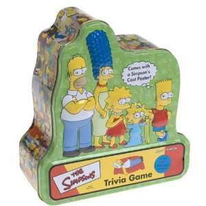  Simpsons Family Trivia Game in Collectible Tin Toys 