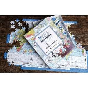  Personalized World Map Jigsaw Puzzle Toys & Games