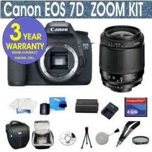  Canon EOS 7D 18 MP Digital SLR Camera with Tamron 28 80mm 