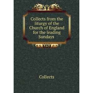  Collects from the liturgy of the Church of England for the 