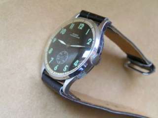 1930s DOREX Military   Swiss Wrist Watch NEW OLD STOCK  