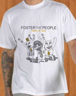Foster The People Pumped Up Kicks T Shirt S M L XL New Rare Limited 