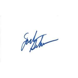  Jack Sikma Former NBA Player Authentic Autographed 3x5 