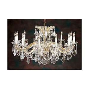  Maria Theresa Crystal Chandelier For Low Ceilings
