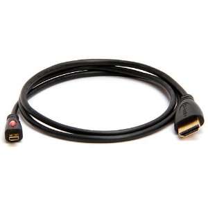   HDMI Type D High Speed Male Cable to HDMI Male Cable for HTC EVO 4G