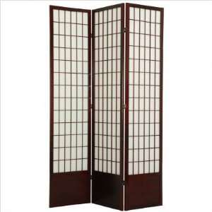Oriental Furniture TWPSS Rosewood X 78 Window Pane Decorative Room 