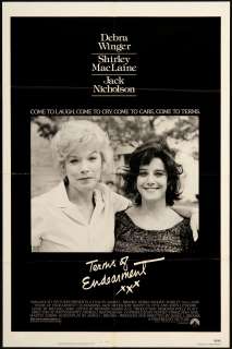 Terms of Endearment 1983 Original U.S. One Sheet Movie Poster  