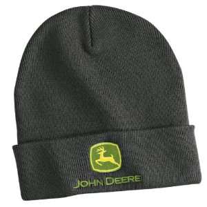  John Deere Charcoal Knit Stocking Cap   LP37876