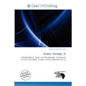  Army Group A (9786200602749) Aaron Philippe Toll Books