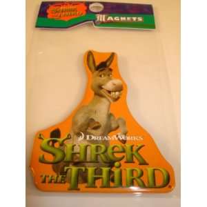  Shrek the Third   Donkey Magnet 2 1/2 X 3 Everything 