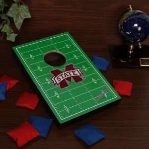 NCAA Mississippi State Bulldogs Tabletop Football Bean Bag Toss Game 