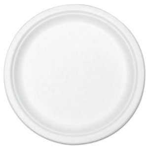  Stalk Market Compostable Tableware, 10inch Plate, White 