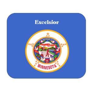  US State Flag   Excelsior, Minnesota (MN) Mouse Pad 