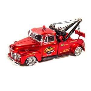  1953 Chevy Tow Truck 1/24 Lowrider Series   Metalic Red 