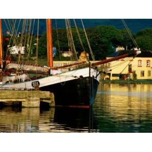  Sailing Ship at Port, Castletownbere, Ireland Stretched 