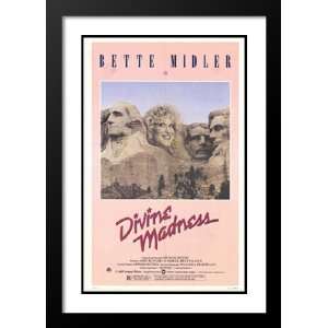  Divine Madness 20x26 Framed and Double Matted Movie Poster 