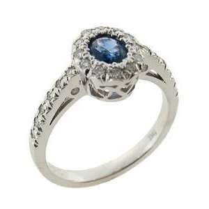  Mastini Opulent Blue Sapphire Ring, 6.5 Mastini Fine 