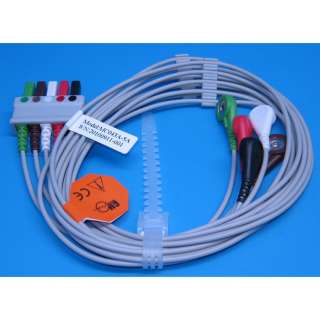 Lead Wire EKG / ECG Set For Siemens / Drager Monitors  