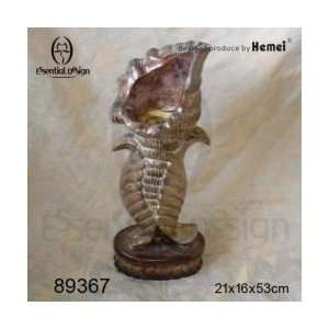 Tall Sea Shell Shaped Vase REDGL89367 