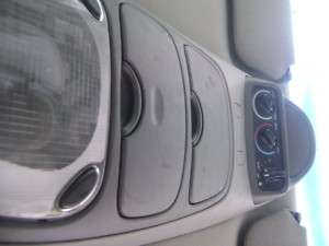 98 FORD EXPEDITION Overhead Console with Compartments  