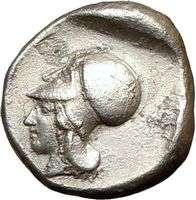 CORINTH Athena War Wisdom Pegasus 400BC Authentic Rare Ancient Silver 