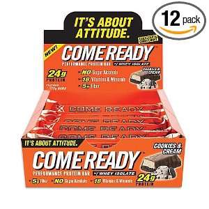  CRONS Come Ready Bar, Cookies and Cream, 78 Grams (Pack of 