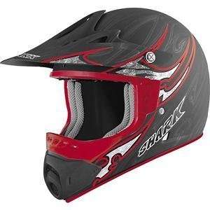   VISOR/PEAK SX1 BLACK ONE BLK/RED BLACK SX1 VI1540P KRA TU Automotive