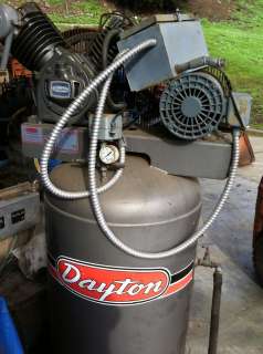 Dayton 80 gallon AIR COMPRESSOR 5 horse power  