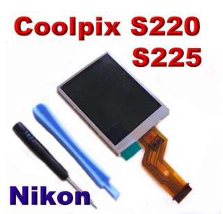 NEW LCD Screen Display Nikon Coolpix S220 S225 Camera  