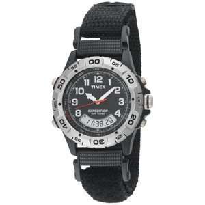   TIMEX EXPEDITION RESIN COMBO CLASSIC ANALOG BLACK/SILVER Electronics