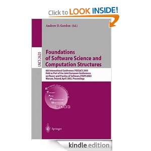 Foundations of Software Science and Computational Structures 6th 