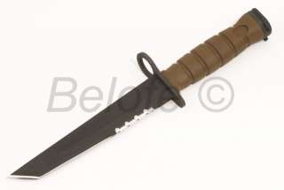 Ontario Knife OKC 1FTS Tanto Bayonet W/Sheath 13 6279  