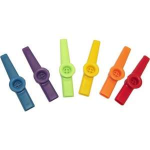  Stagg Plastic Kazoo, Assorted Colors Musical Instruments