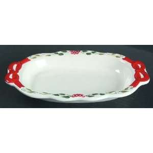 Pfaltzgraff Winterberry Appetizer Tray/Plate, Fine China Dinnerware 