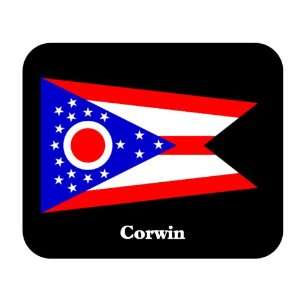 US State Flag   Corwin, Ohio (OH) Mouse Pad Everything 