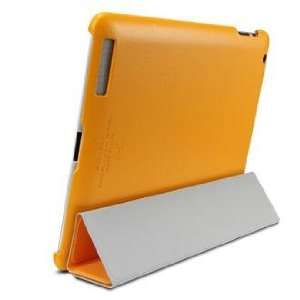 SGP iPad 2 Leather Case Griff Series [Solaris Orange]