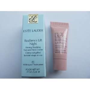   Resilience Lift Night Firming/Sculpting Face and Neck Creme 0.17oz/5ml
