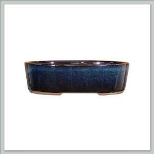  Joebonsai 7 Ceramic Bonsai Pot  Japanese Houtoku   Blue 