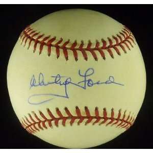Whitey Ford Signed Baseball JSA COA Auto HOF Yankees   Autographed 