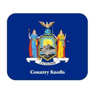  US State Flag   Country Knolls, New York (NY) Mouse Pad 