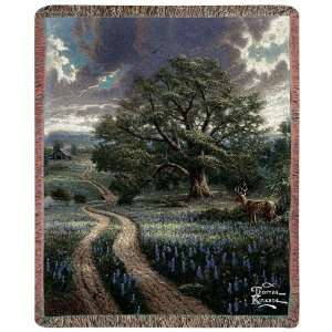   Inc. Thomas Kinkade Country Living Tapestry Throw