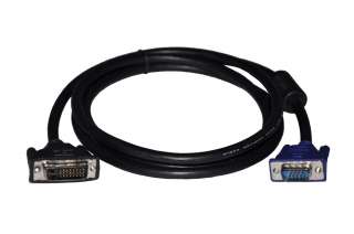 DVI D Male to VGA Video Monitor LCD Cable 175cm/5.7FT  